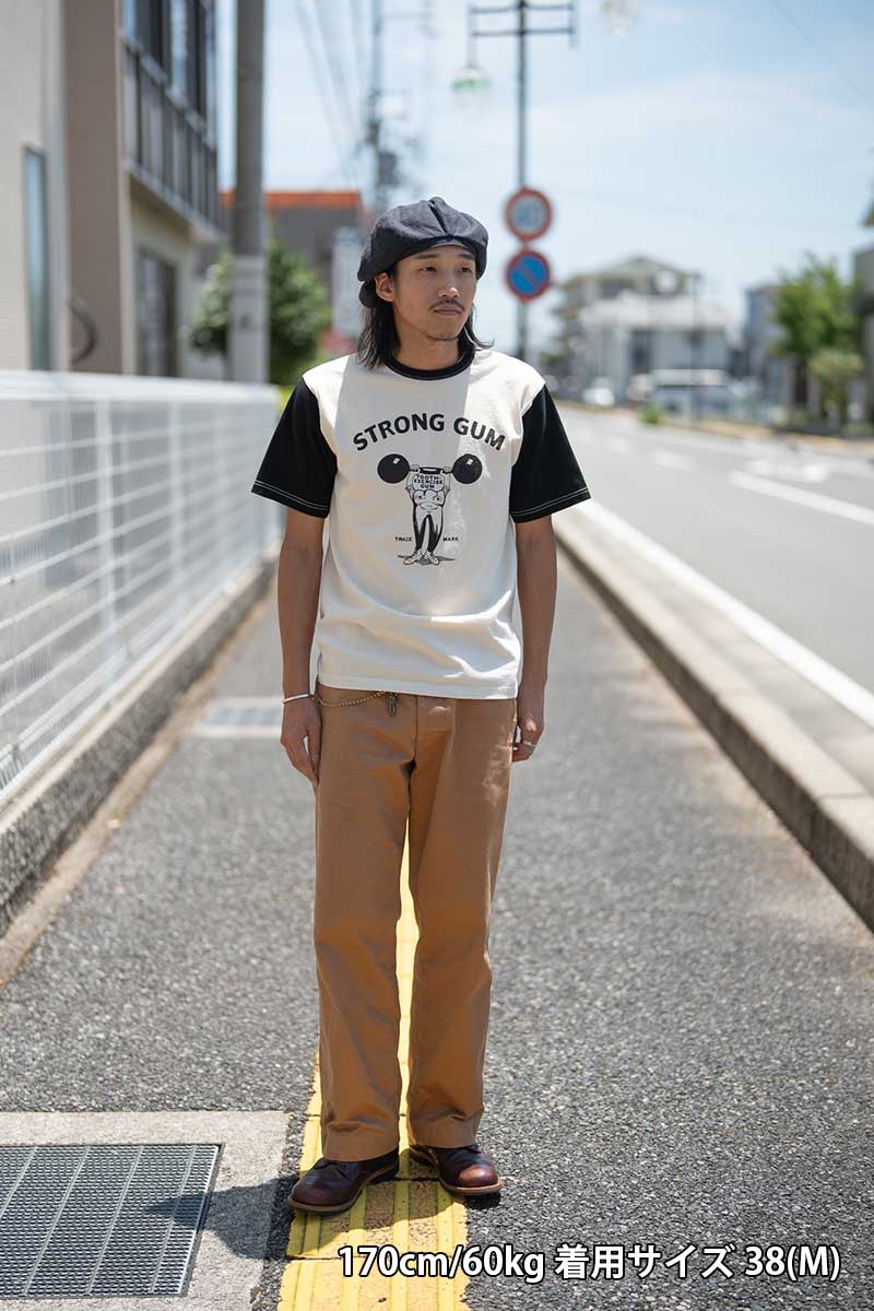 JELADO �����顼�ɡ�Ⱦµ T����ġ�"STORONG GUM Tee"��AB12230