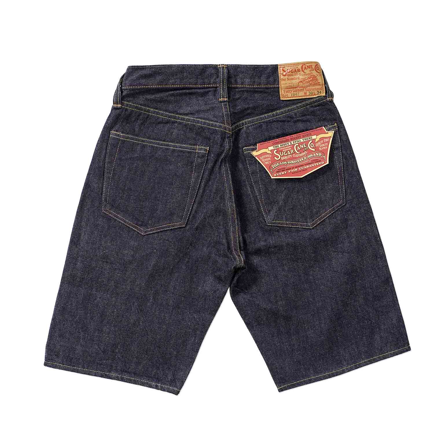 SUGAR CANE ���奬�������� ���硼�ȥѥ�� 14.25oz. DENIM 1947 MODEL SHORTS SC51947