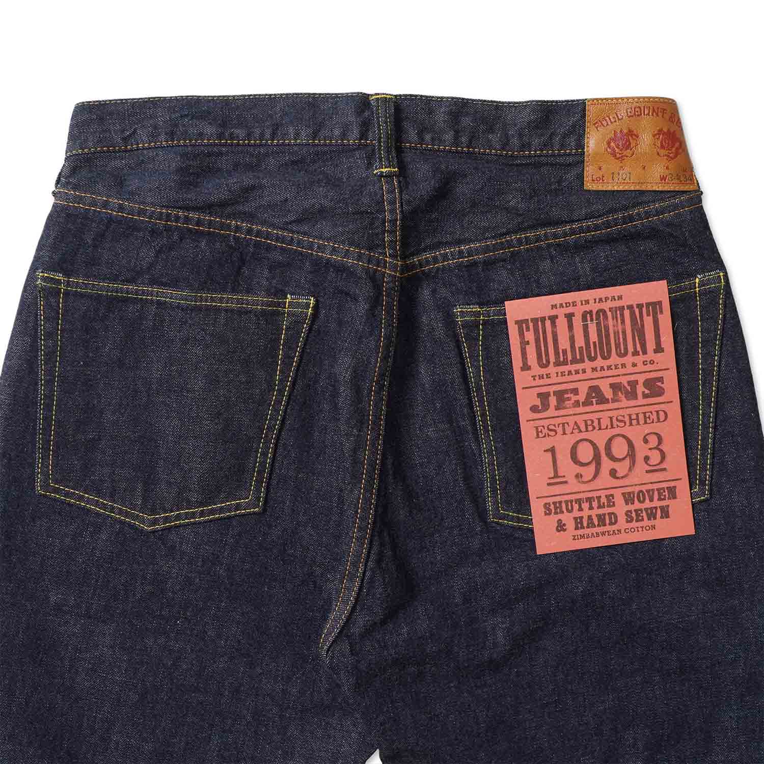 FULLCOUNT �ե륫����� �ѥ�� ��Straight Denim�� ONE WASH 1101W