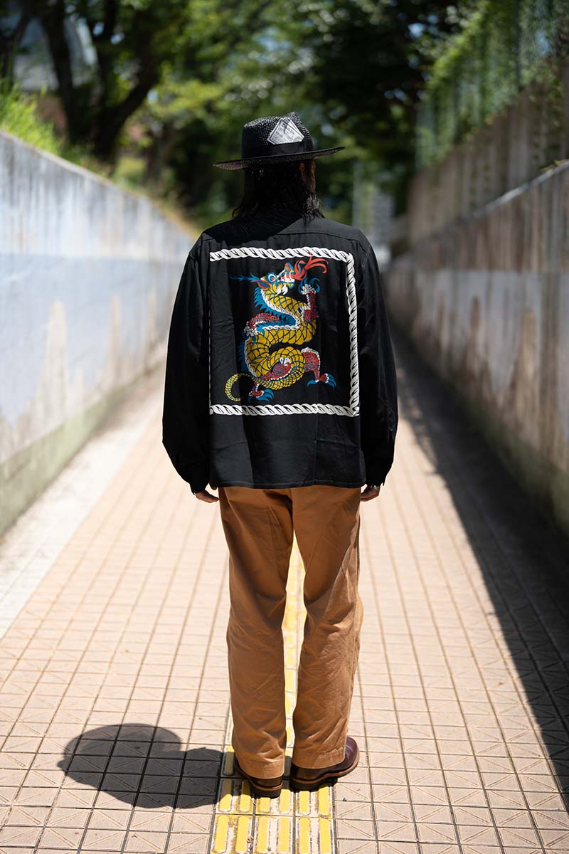 SUN SURF ���󥵡��� Ĺµ ������ ����� SPECIAL EDITION  LONG SLEEVE  "DRAGON"  SS29484