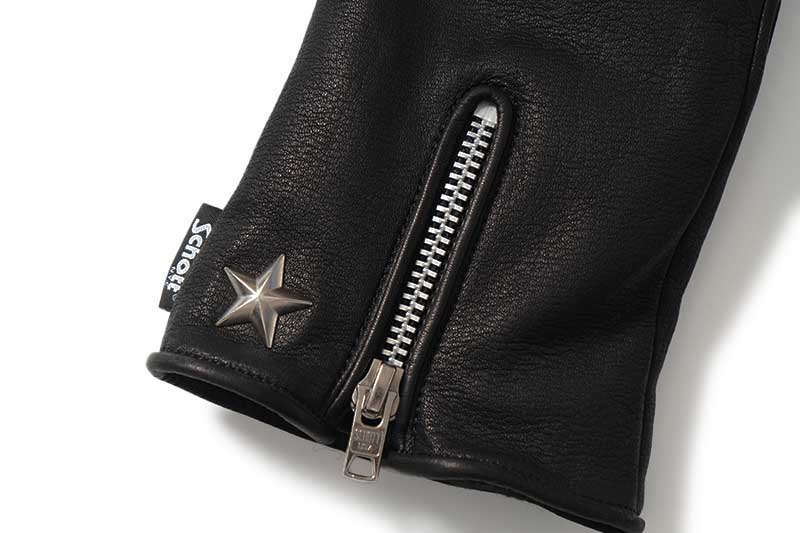 Schott ����å� ���� �����󥿡����åץ�������  "WINTER ZIP GLOVE"  782-4970044