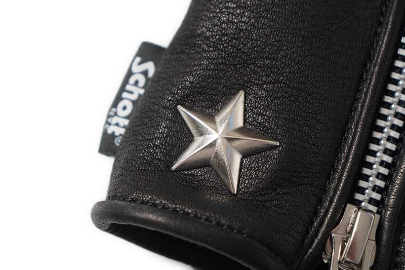 Schott ����å� ���� �����󥿡����åץ�������  "WINTER ZIP GLOVE"  782-4970044