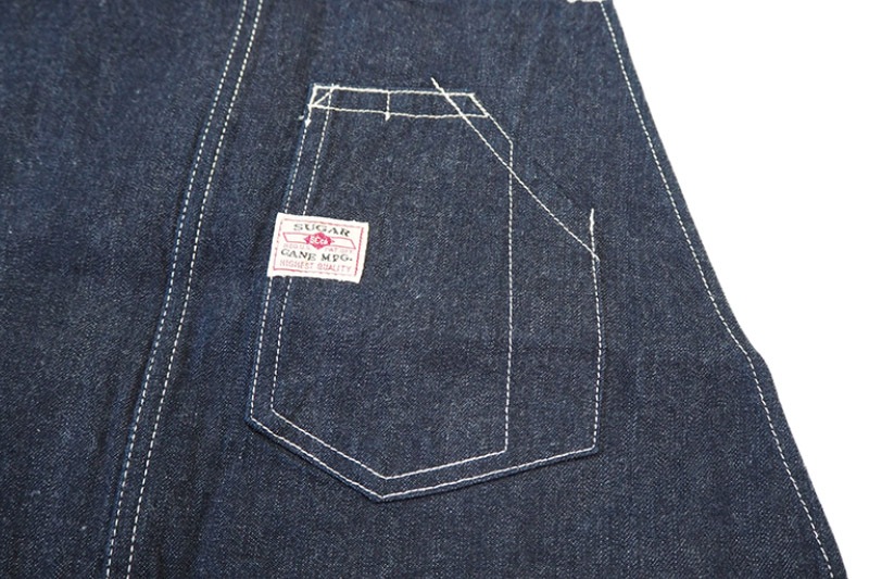 SUGAR CANE ���奬��������  ���Υ��󥿡��ץ饤�� �����С������� "11oz. BLUE DENIM OVERALLS" SC42242