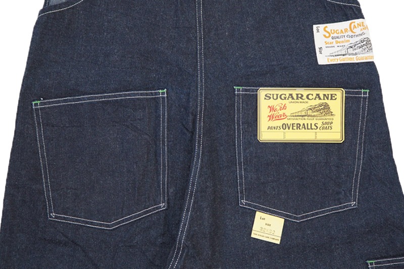SUGAR CANE ���奬��������  ���Υ��󥿡��ץ饤�� �����С������� "11oz. BLUE DENIM OVERALLS" SC42242