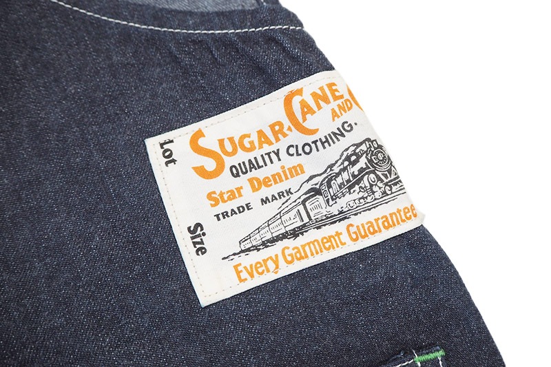 SUGAR CANE ���奬��������  ���Υ��󥿡��ץ饤�� �����С������� "11oz. BLUE DENIM OVERALLS" SC42242