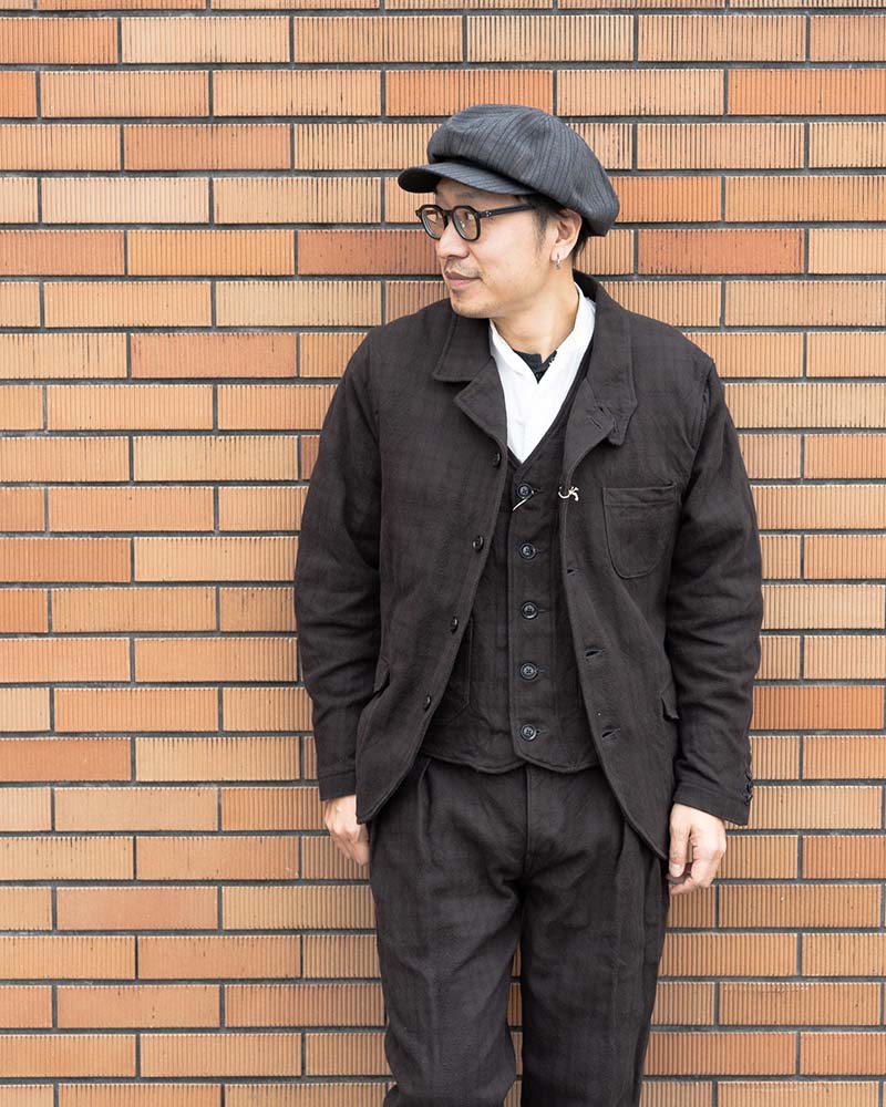 ORGUEIL ���륲���桡���㥱�åȡ���Black Check Jacket�ɡ�OR-4276