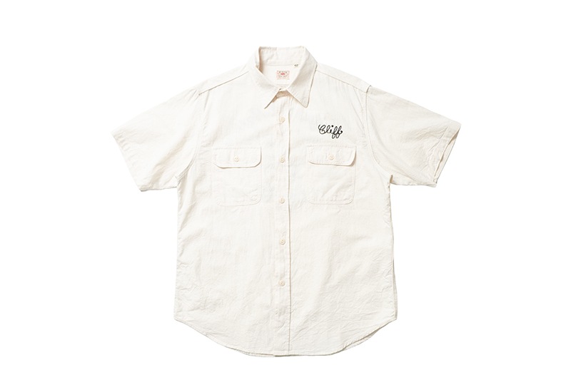 SUGAR CANE ���奬�������� Ⱦµ����� ��CHAMBRAY WORK SHIRT with CHAIN EMBROIDERED��  SC39527