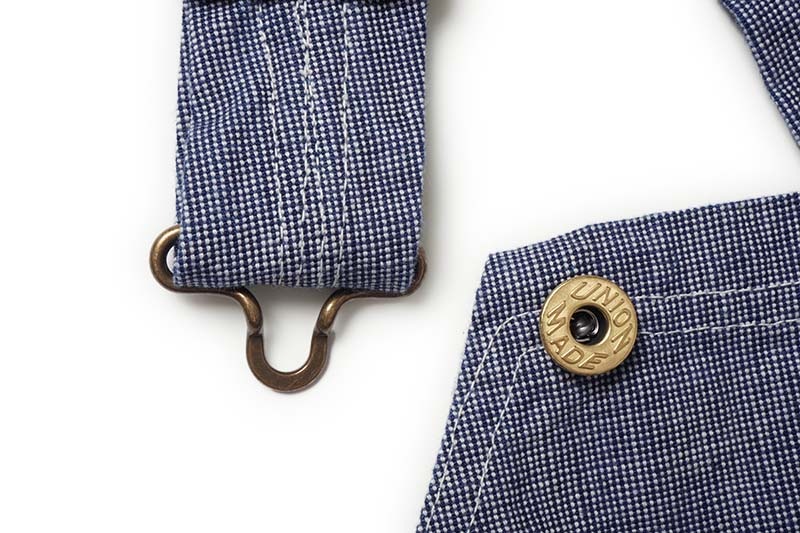 WAREHOUSE �������ϥ��� �����С������� Lot 1227 ��INDIGO PINCHECK OVERALL�� 1227-PINCHECK(23SS)