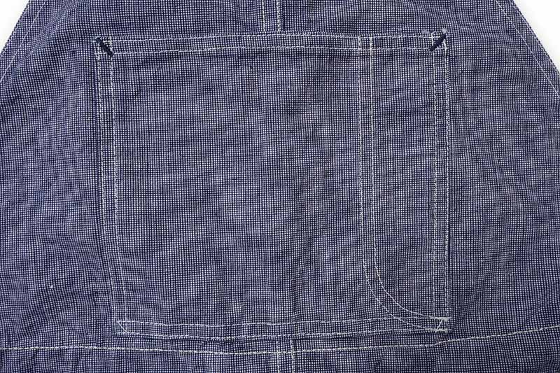 WAREHOUSE �������ϥ��� �����С������� Lot 1227 ��INDIGO PINCHECK OVERALL�� 1227-PINCHECK(23SS)