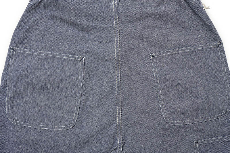WAREHOUSE �������ϥ��� �����С������� Lot 1227 ��INDIGO PINCHECK OVERALL�� 1227-PINCHECK(23SS)