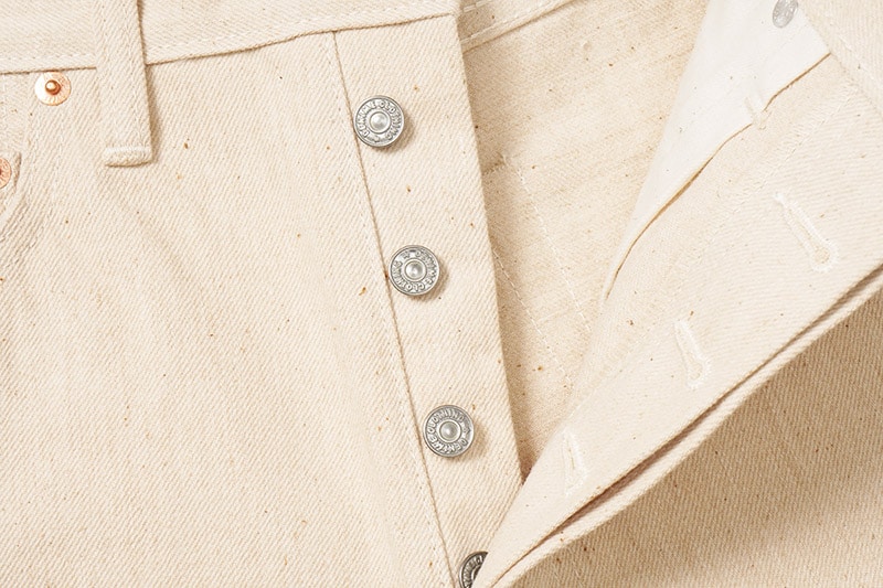 �ڥ�󥦥��å����Denime �ɥ��ˡ���  �ѥ�� Lot 224-66M(66MODEL)  "MOTHER COTTON" L32  224-66M-OW