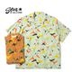 STAR OF HOLLYWOOD ֥ϥꥦå Ⱦµ  HIGH DENSITY RAYON OPEN SHIRT ATOMIC SH39492