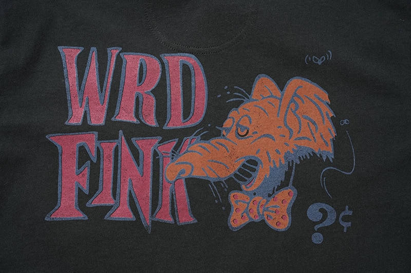 WEIRDO ���������� Ⱦµ T����� "WRD FINK - S/S HENRY T-SHIRTS" WRD5202