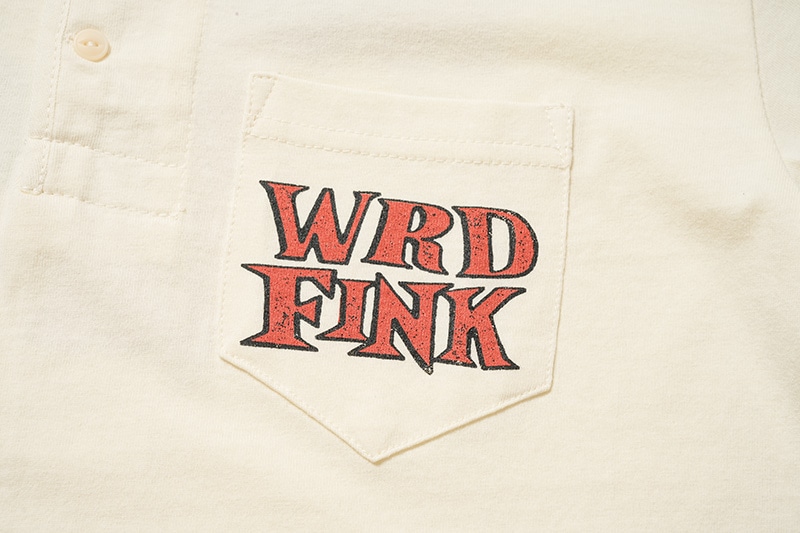 WEIRDO ���������� Ⱦµ T����� "WRD FINK - S/S HENRY T-SHIRTS" WRD5202