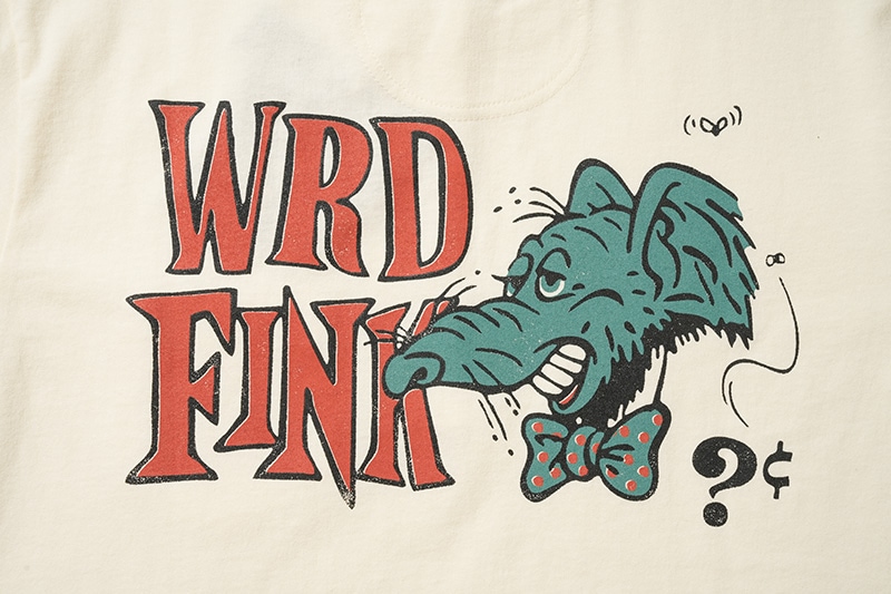 WEIRDO ���������� Ⱦµ T����� "WRD FINK - S/S HENRY T-SHIRTS" WRD5202