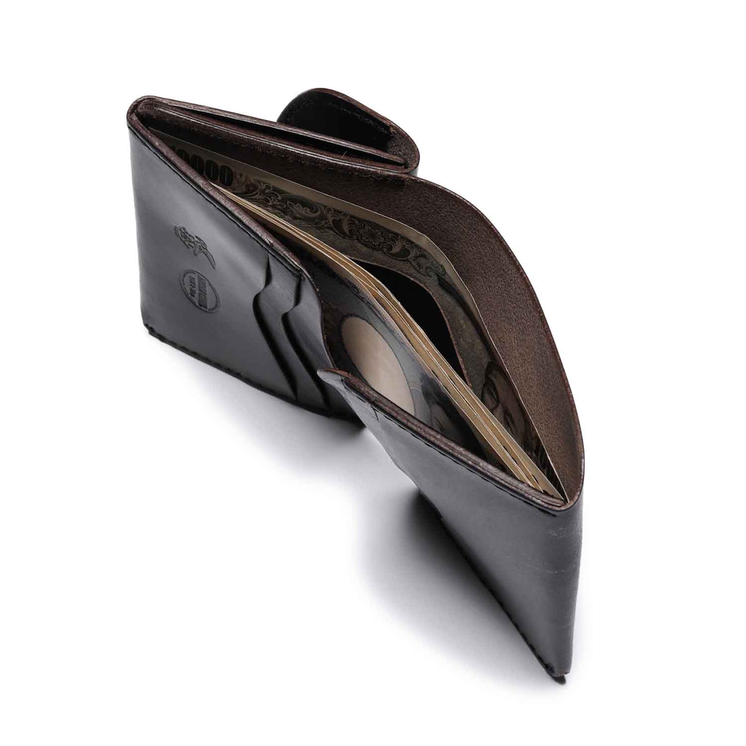 MR.OLIVE �ߥ��������꡼�� ����ѥ��ȥ�����å�  HORWEEN CHROMEXCEL LEATHER  "MINI WALLET" ME116H