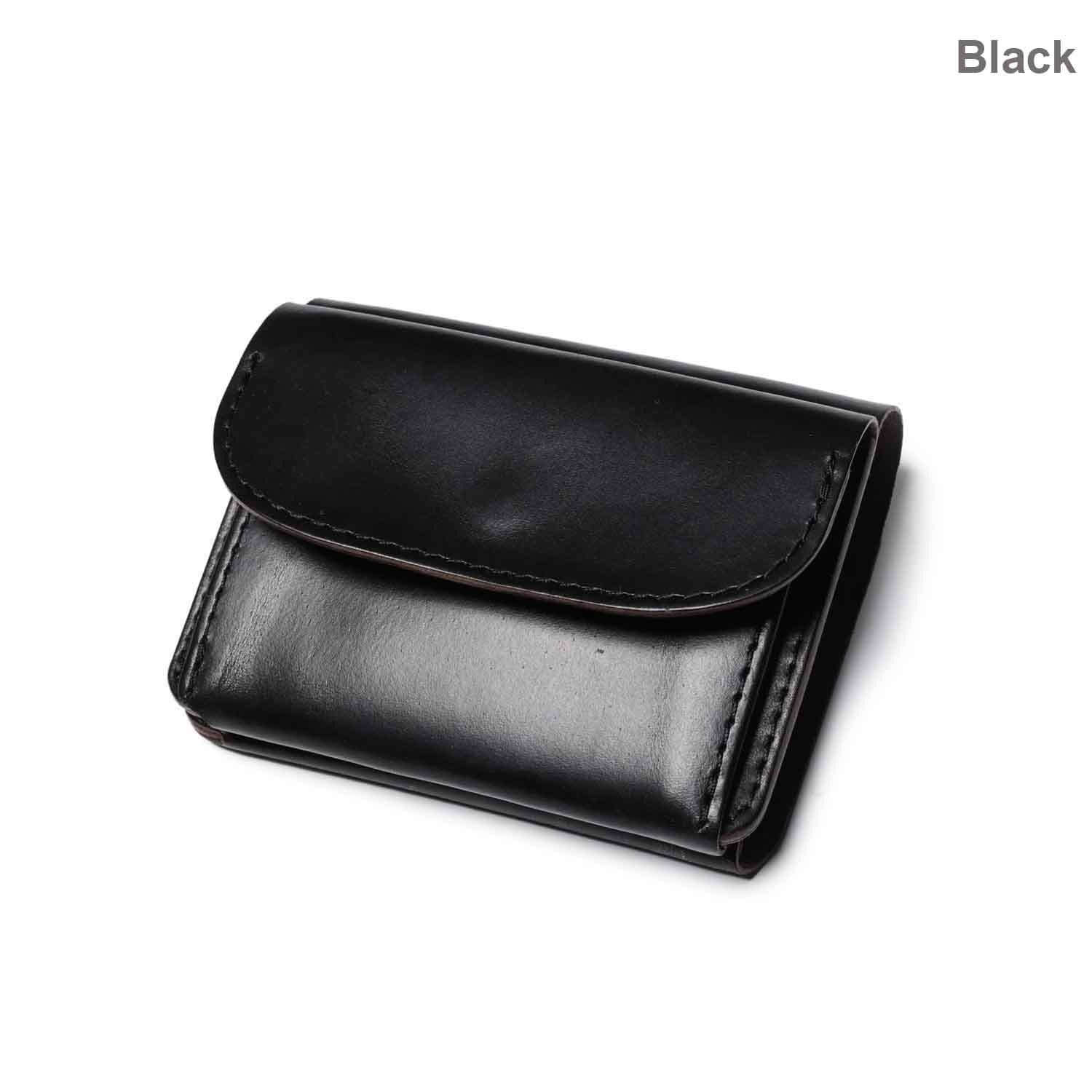 MR.OLIVE �ߥ��������꡼�� ����ѥ��ȥ�����å�  HORWEEN CHROMEXCEL LEATHER  "MINI WALLET" ME116H