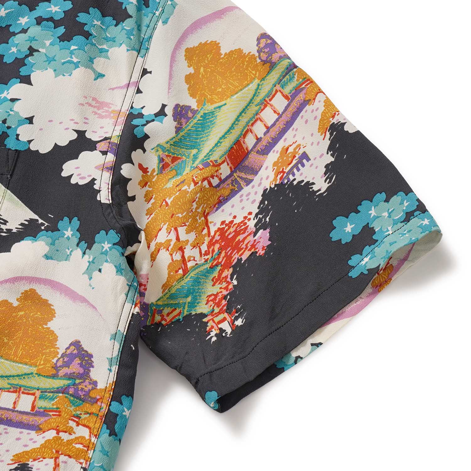 SUN SURF ���󥵡��� Ⱦµ �����ϥ���� RAYON HAWAIIAN SHIRT ��ANCIENT CAPITAL��  SS39618