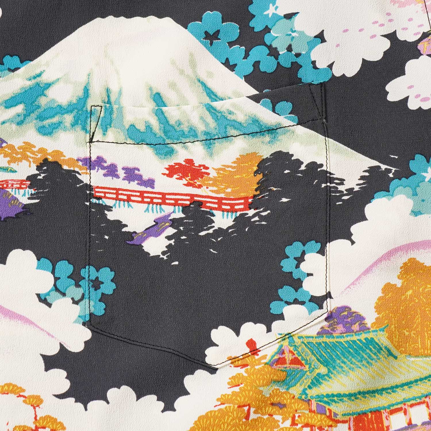 SUN SURF ���󥵡��� Ⱦµ �����ϥ���� RAYON HAWAIIAN SHIRT ��ANCIENT CAPITAL��  SS39618