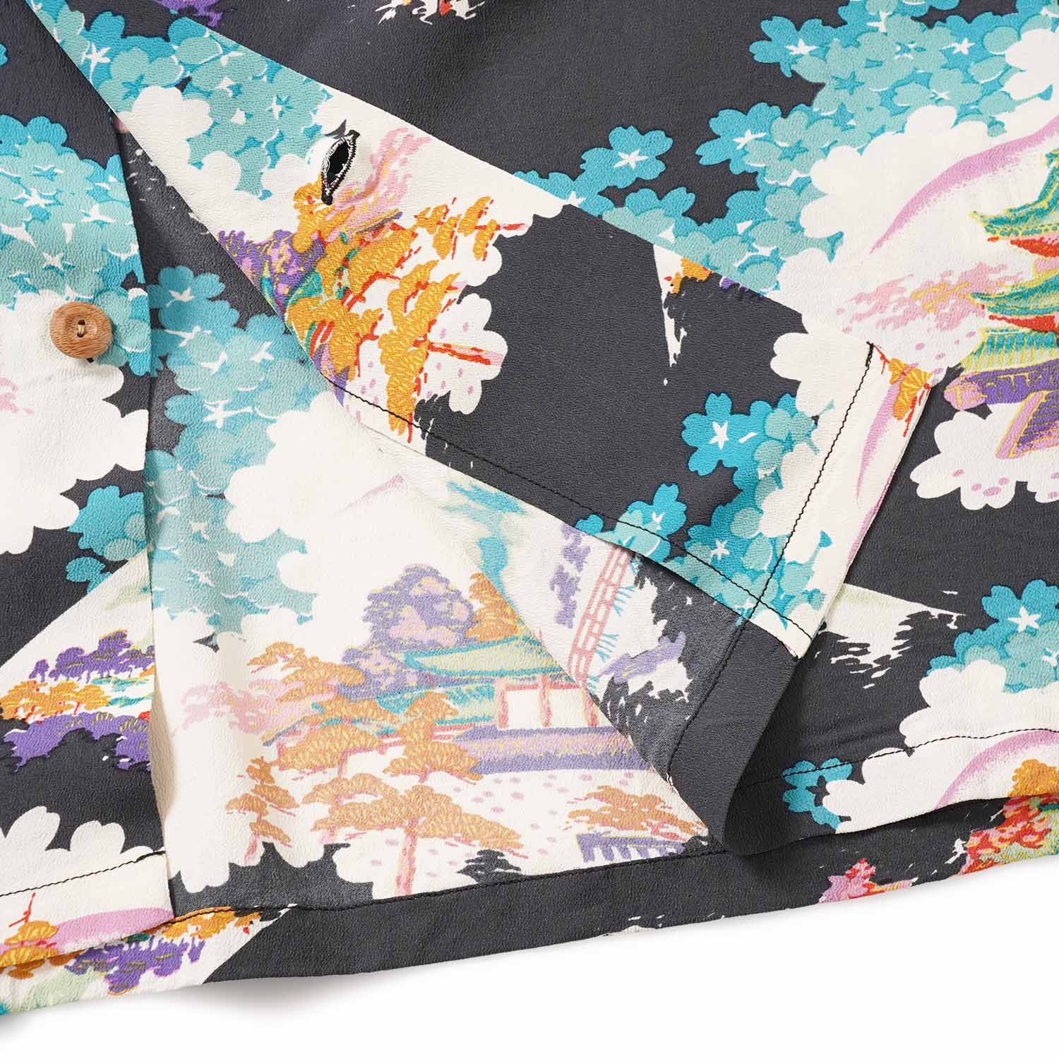 SUN SURF ���󥵡��� Ⱦµ �����ϥ���� RAYON HAWAIIAN SHIRT ��ANCIENT CAPITAL��  SS39618