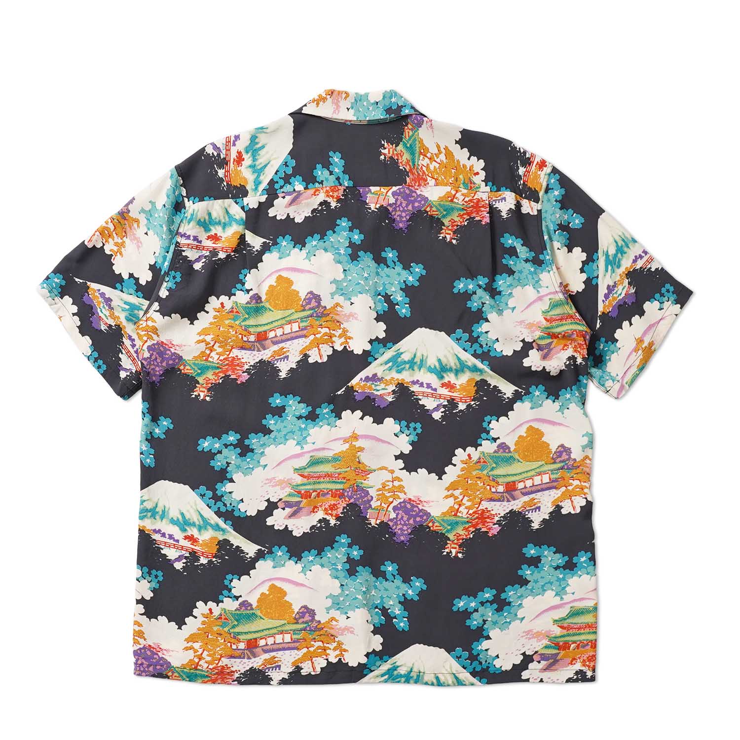 SUN SURF ���󥵡��� Ⱦµ �����ϥ���� RAYON HAWAIIAN SHIRT ��ANCIENT CAPITAL��  SS39618