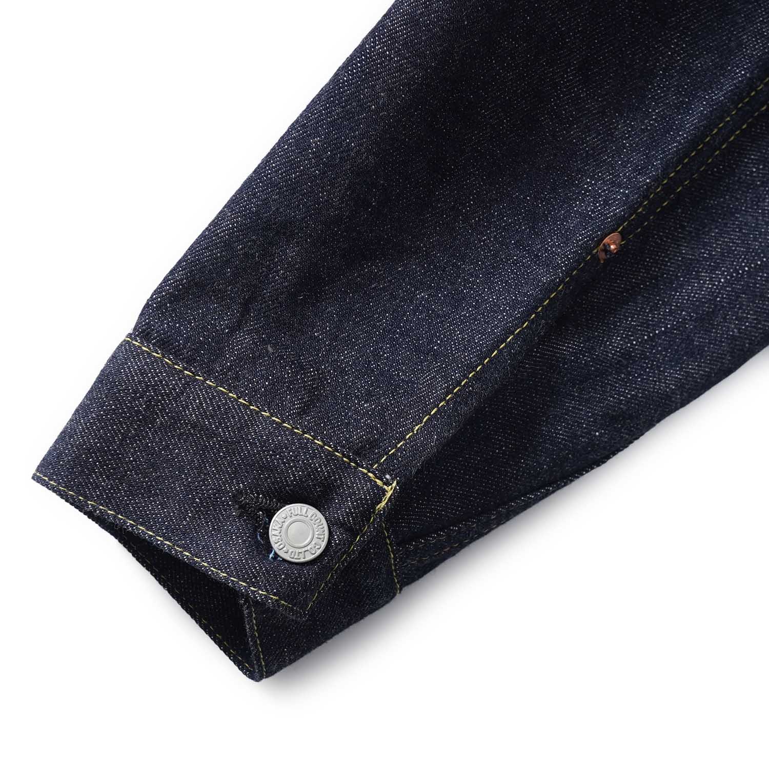 FULLCOUNT �ե륫����� �ǥ˥� ���㥱�å� ��Type1 Denim Jacket�� Non Wash 2107-20