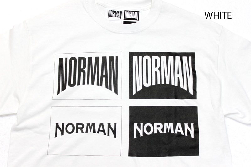 NORMAN �Υ�ޥ� Ⱦµ T����� LOGO PRINT CREW NECK TEE SHIRTS NOR-0017