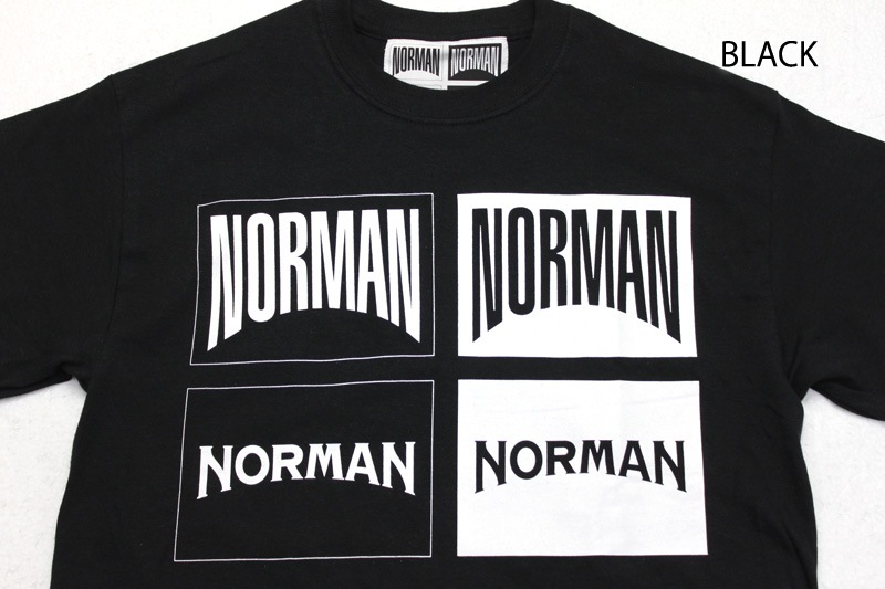 NORMAN �Υ�ޥ� Ⱦµ T����� LOGO PRINT CREW NECK TEE SHIRTS NOR-0017