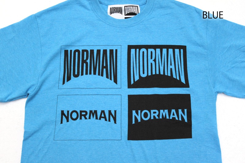 NORMAN �Υ�ޥ� Ⱦµ T����� LOGO PRINT CREW NECK TEE SHIRTS NOR-0017