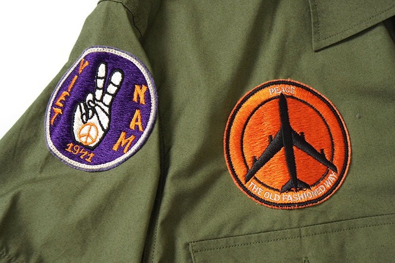 BUZZ RICKSON'S �Х��ꥯ���� Ⱦµ����� "PEACE" BR38144