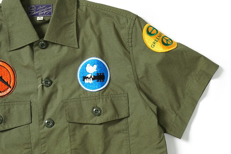 BUZZ RICKSON'S �Х��ꥯ���� Ⱦµ����� "PEACE" BR38144