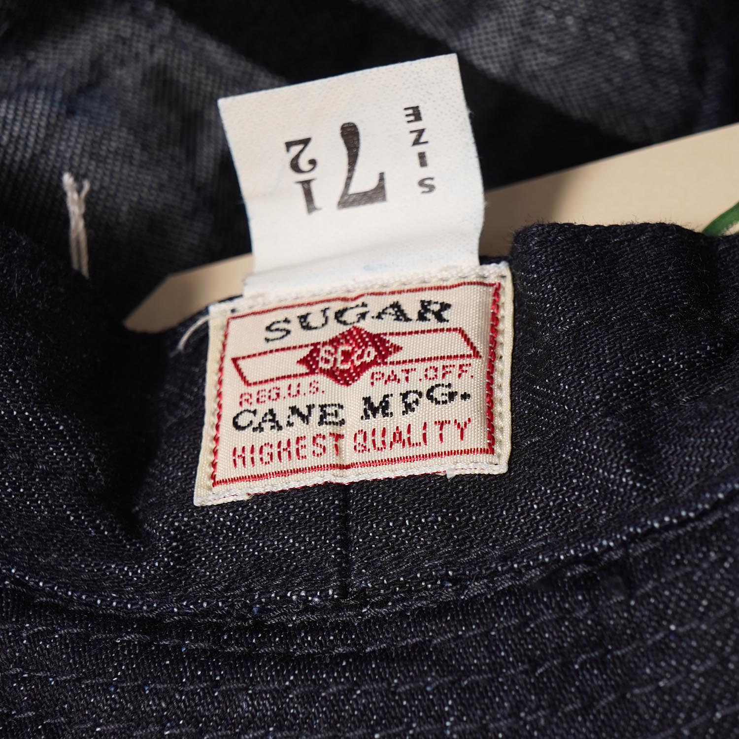 SUGAR CANE ���奬�������� ˹�� �ϥå� "10oz. DENIM PORKPIE HAT" SC02466