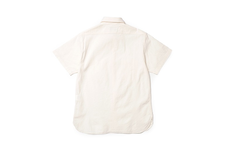 BUZZ RICKSON'S �Х��ꥯ���� Ⱦµ����� ��WHITE CHAMBRAY WORK SHIRTS (SHORT SLEEVE)�� BR35857