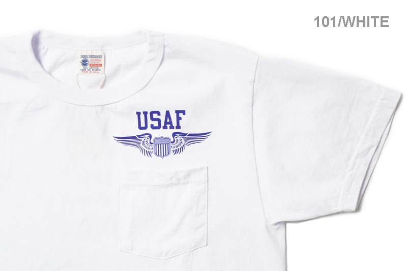 BUZZ RICKSON'S �Х��ꥯ���� ȾµT����� S/S POCKET T-SHIRT   "U.S. AIR FORCE"  BR79579