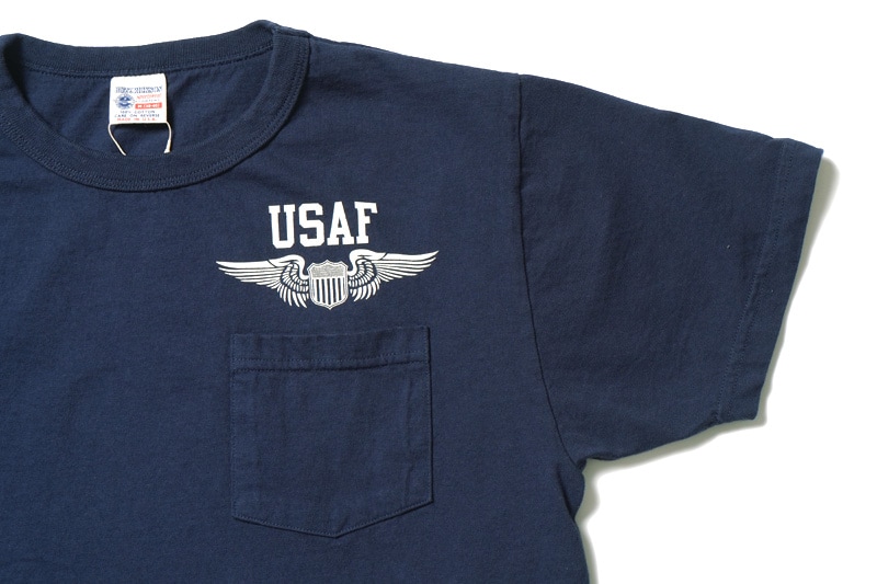 BUZZ RICKSON'S �Х��ꥯ���� ȾµT����� S/S POCKET T-SHIRT   "U.S. AIR FORCE"  BR79579
