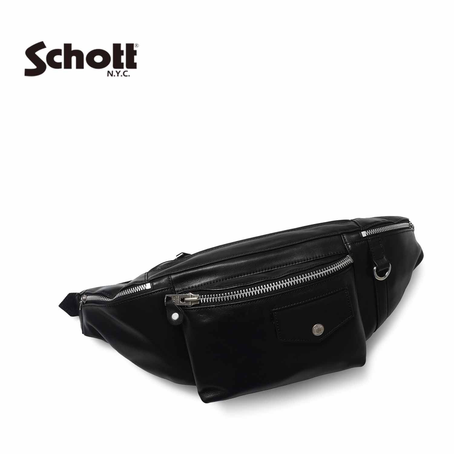 Schott ����å� �Хå� �ܥǥ��Хå� "RIDERS BODY BAG" 782-5976010