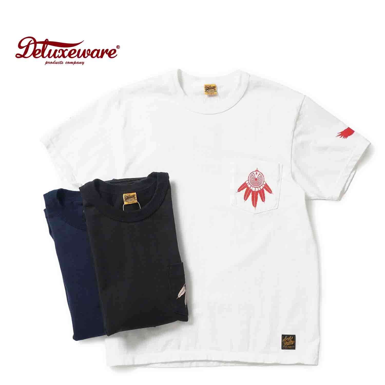 DELUXEWARE �ǥ�å��������� Ⱦµ T����� "NATIVE MAZE"  SDTS-2602