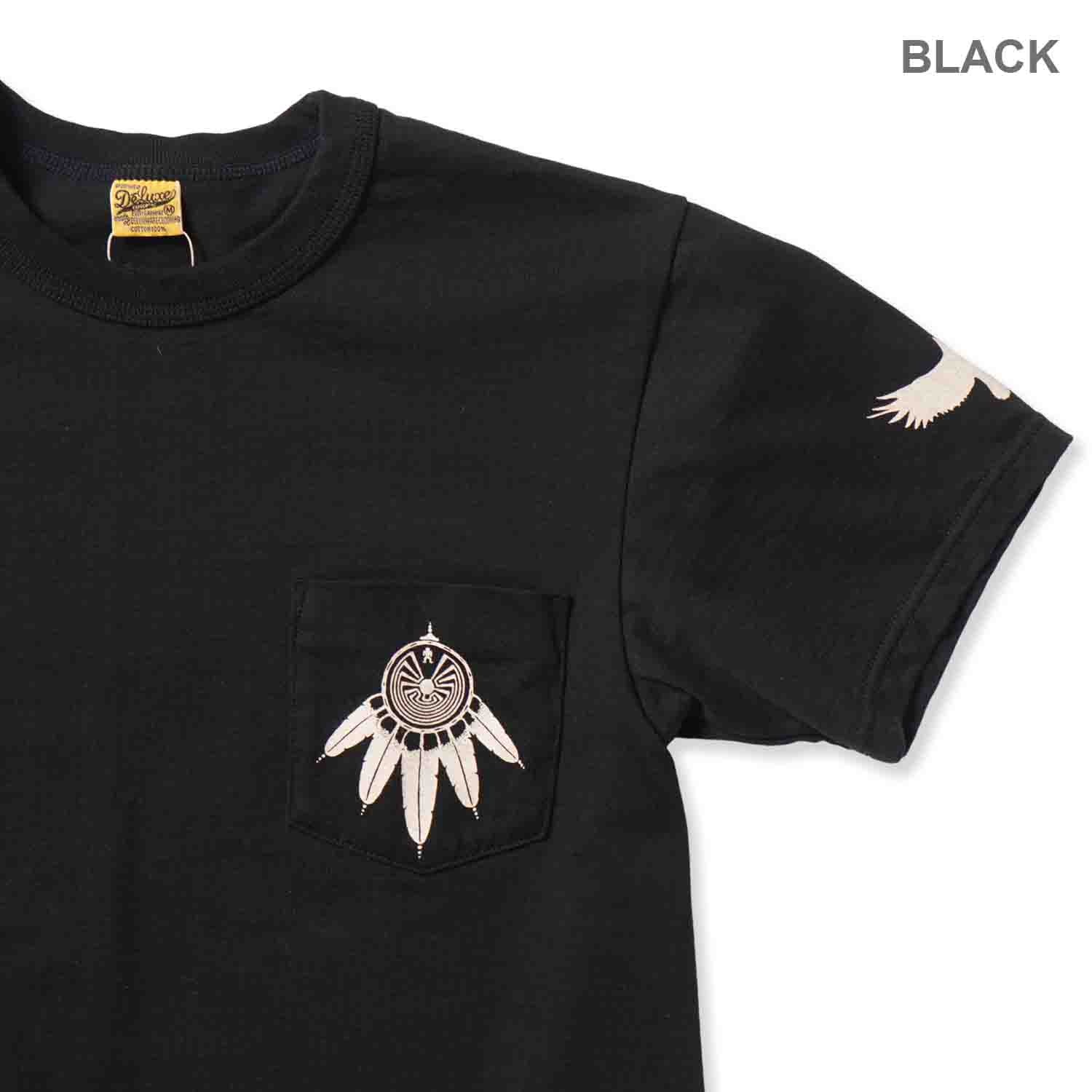 DELUXEWARE �ǥ�å��������� Ⱦµ T����� "NATIVE MAZE"  SDTS-2602