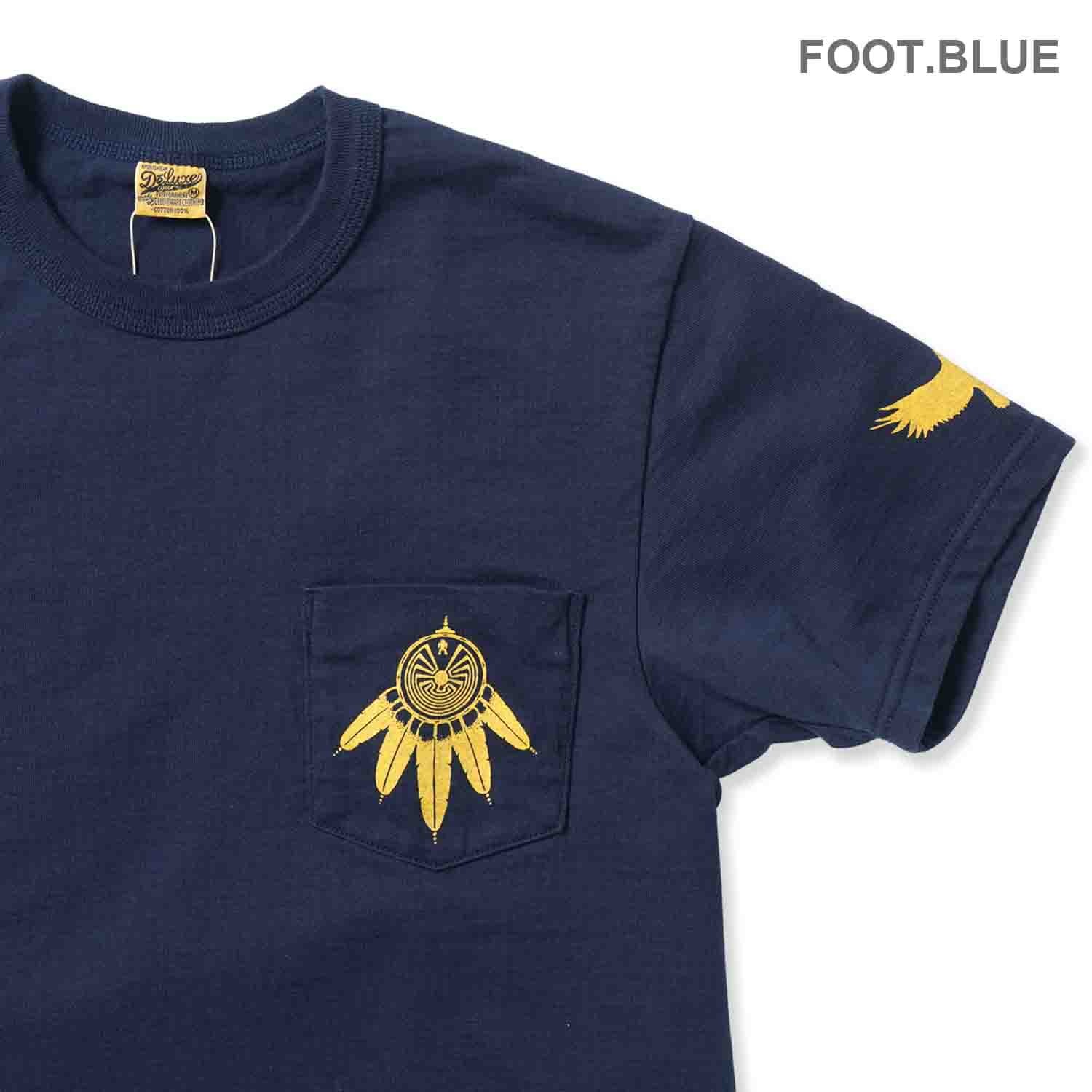 DELUXEWARE �ǥ�å��������� Ⱦµ T����� "NATIVE MAZE"  SDTS-2602