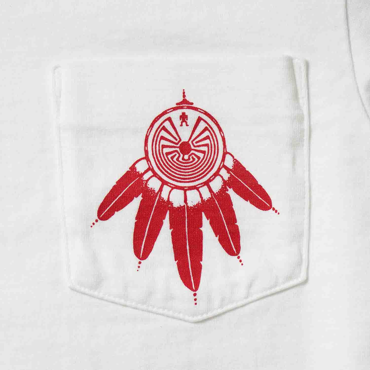 DELUXEWARE �ǥ�å��������� Ⱦµ T����� "NATIVE MAZE"  SDTS-2602