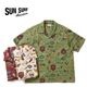 SUN SURF ���󥵡��� Ⱦµ �����ϥ���� COTTON HERRINGBONE HAWAIIAN SHIRT ��INSIGNIA OF ARMY�� SS39696