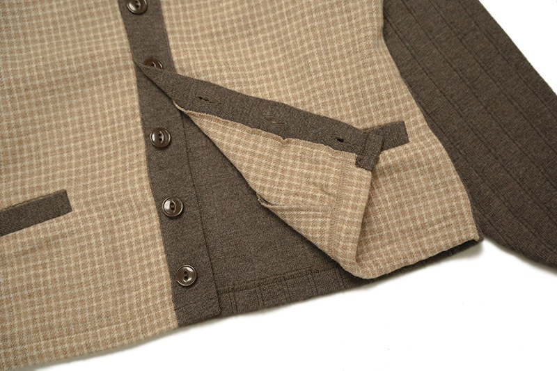 BELAFONTE �٥�ե���� �����ǥ����� ��RAGTIME PANEL CARDIGAN�� BF-24-41