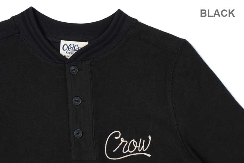 OLD CROW ������ɥ����� Ĺµ �إ�꡼�ͥå�T�����  "FOUR CYLINDER S.C.C. - L/S HENRY T-SHIRTS"  OC-24-AW-13