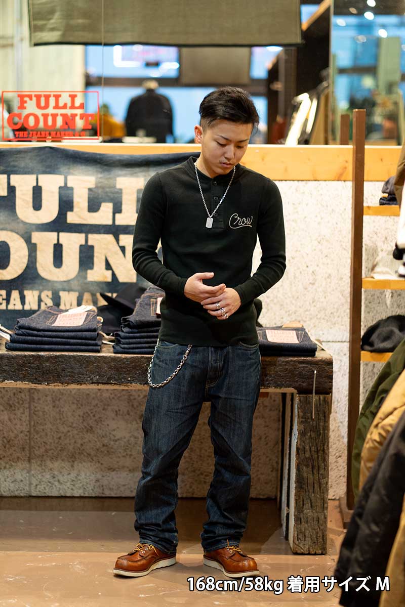 OLD CROW ������ɥ����� Ĺµ �إ�꡼�ͥå�T�����  "FOUR CYLINDER S.C.C. - L/S HENRY T-SHIRTS"  OC-24-AW-13