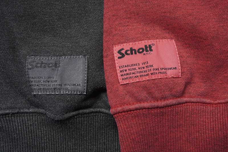 Schott ����å� �������å� �ȥ졼�ʡ� "PIGMENT SO FAR SO GOOD CREW SWEAT"  782-5232013