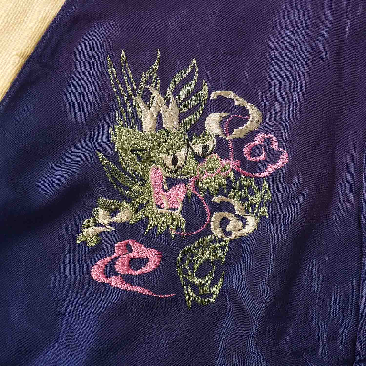 TAILOR TOYO �ơ��顼���Ρ����������Acetate Souvenir Jacket  "EAGLE �� DRAGON x JAPAN MAP"(AGING MODEL)  TT15907