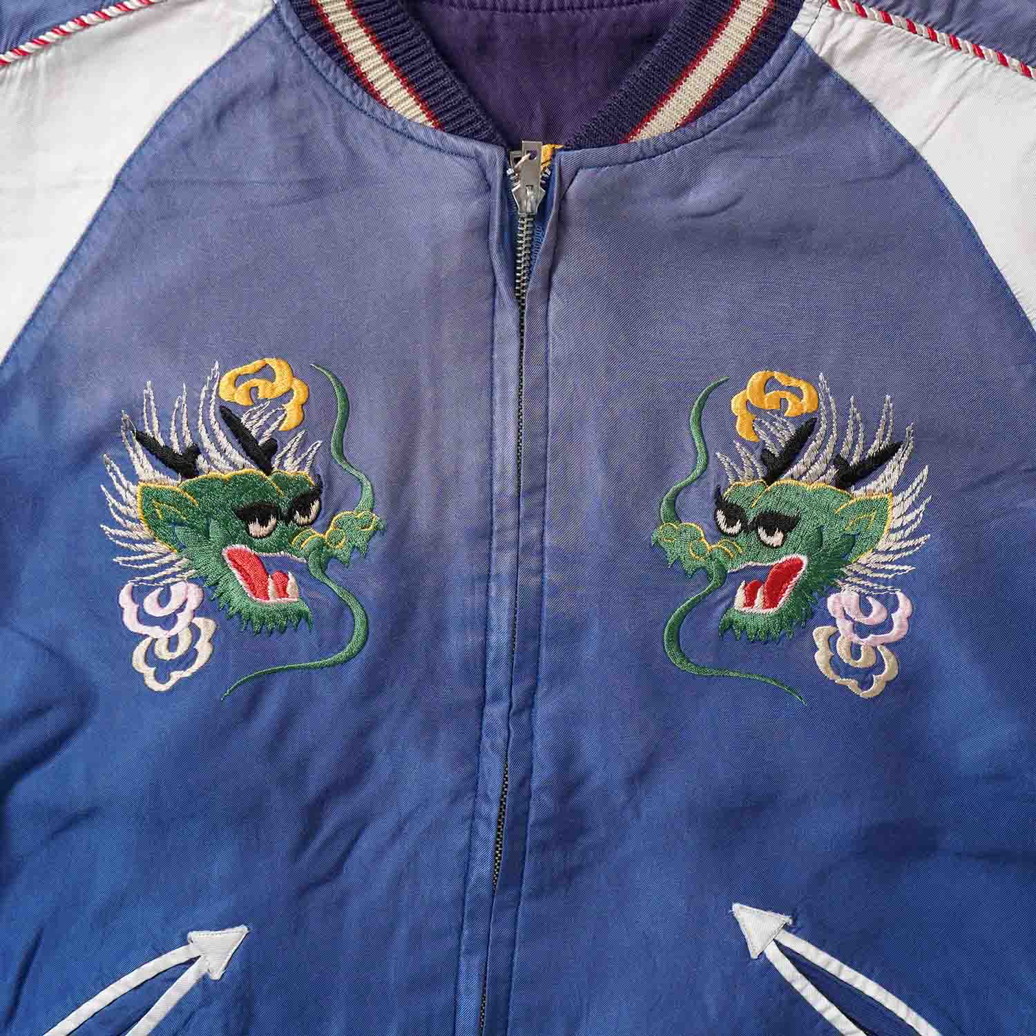 TAILOR TOYO �ơ��顼���Ρ����������Acetate Souvenir Jacket  "EAGLE �� DRAGON x JAPAN MAP"(AGING MODEL)  TT15907