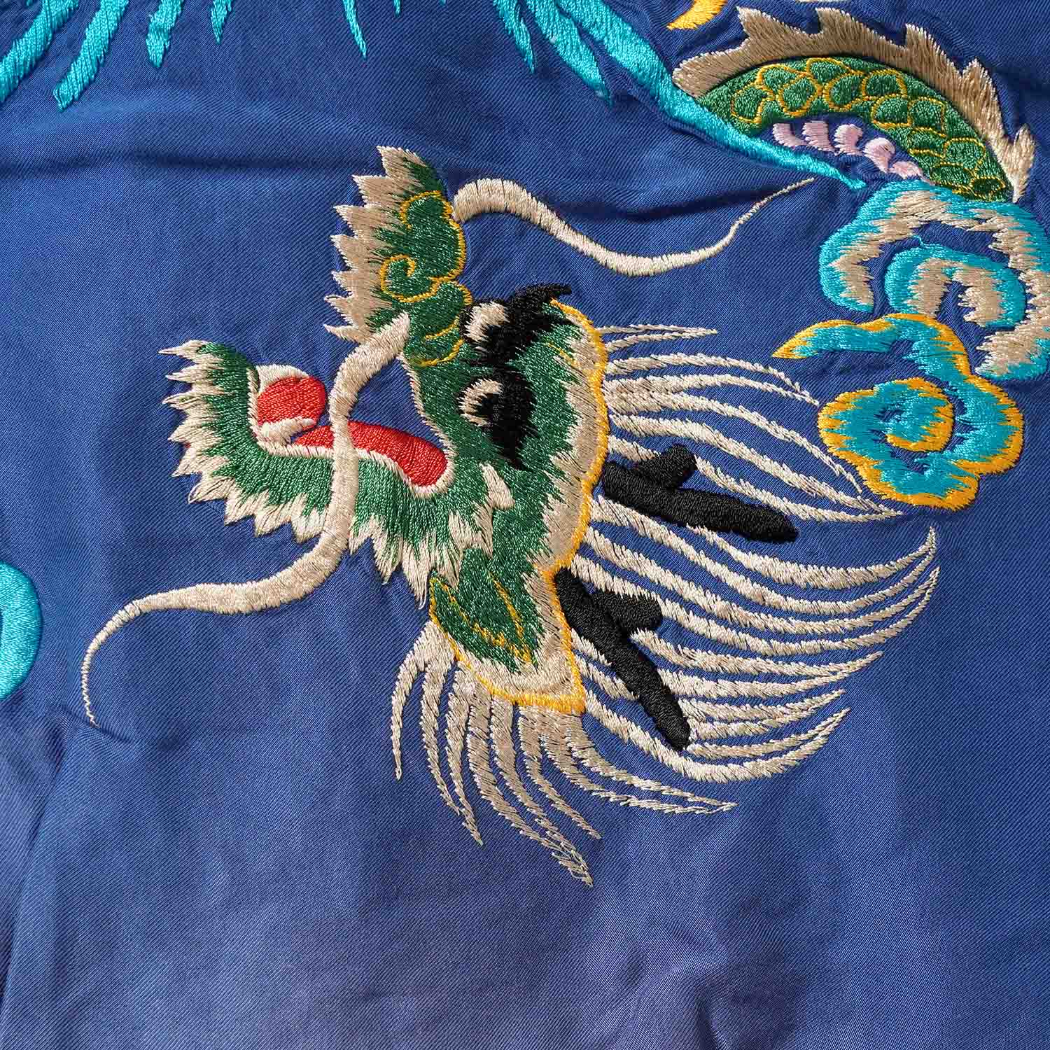 TAILOR TOYO �ơ��顼���Ρ����������Acetate Souvenir Jacket  "EAGLE �� DRAGON x JAPAN MAP"(AGING MODEL)  TT15907