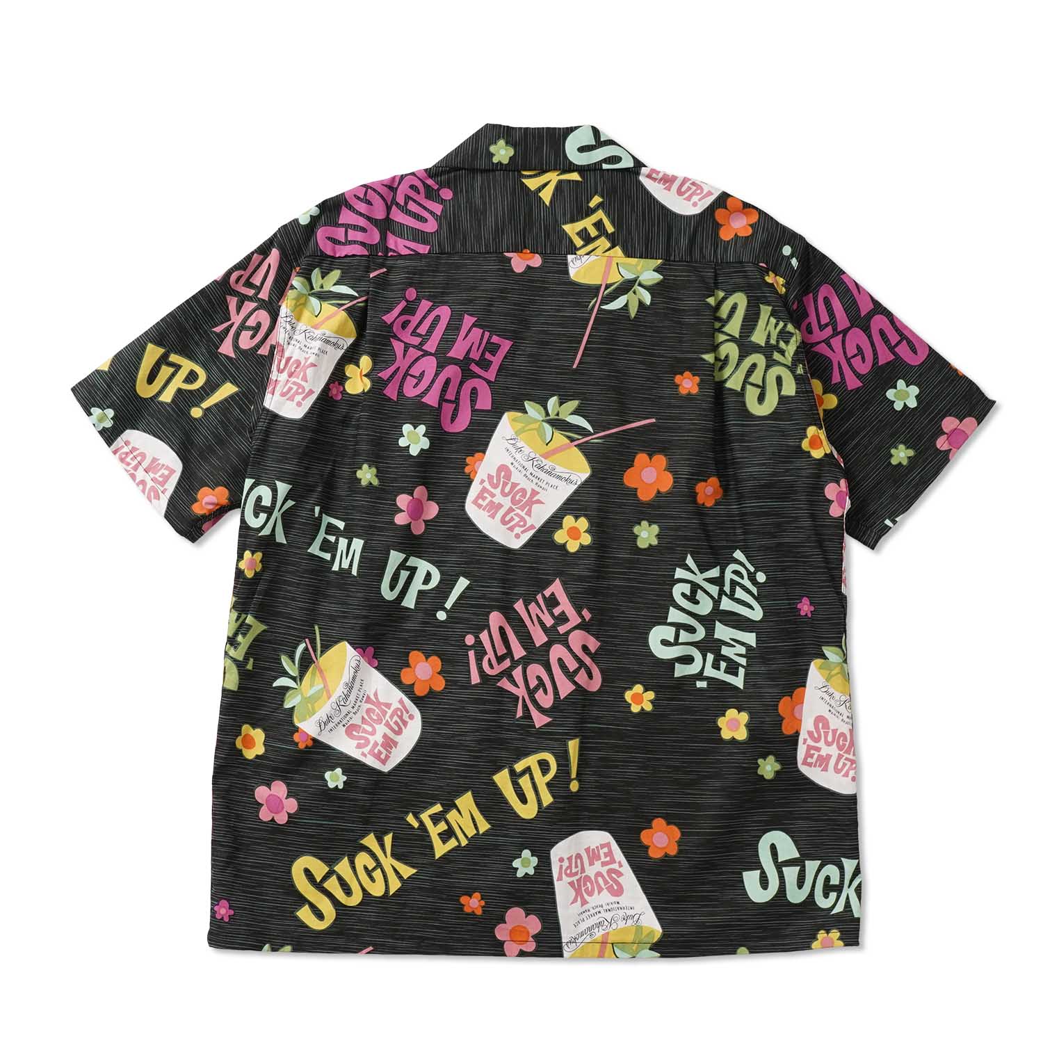SUN SURF ���󥵡��� Ⱦµ �����ϥ���� DUKE KAHANAMOKU COTTON HAWAIIAN SHIRT  ��SUCK EM UP!��  DK39640
