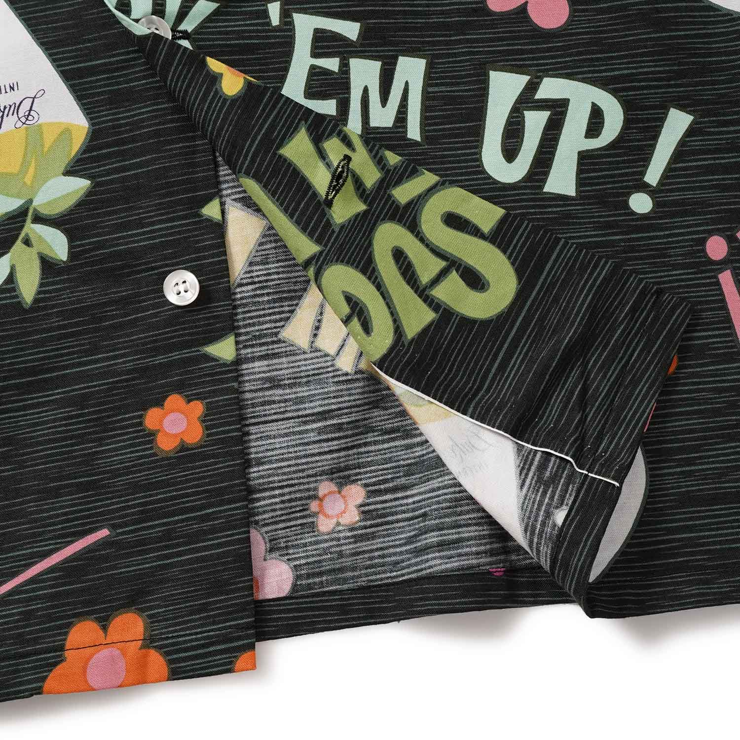 SUN SURF ���󥵡��� Ⱦµ �����ϥ���� DUKE KAHANAMOKU COTTON HAWAIIAN SHIRT  ��SUCK EM UP!��  DK39640